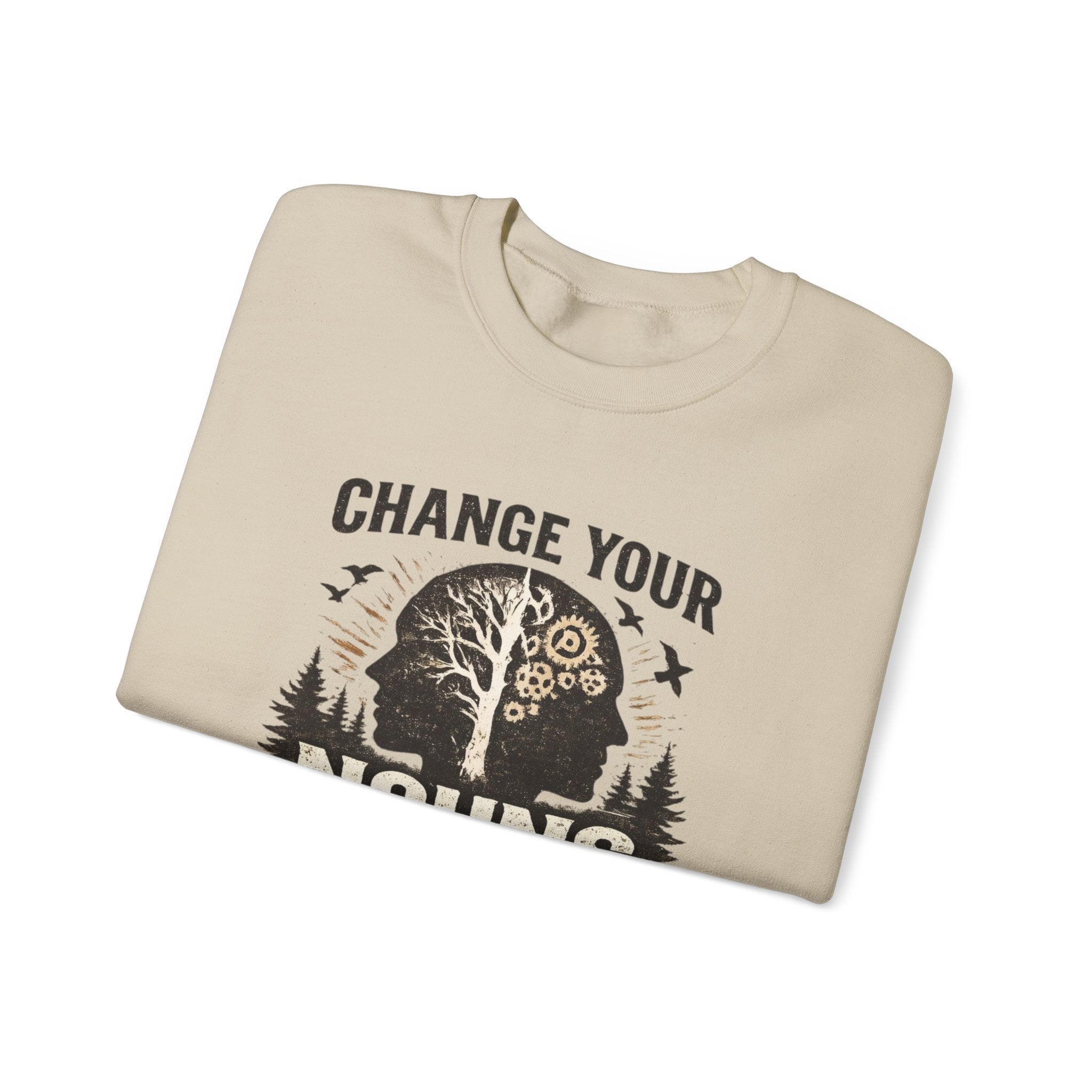 Change Your Nouns Sweatshirt — Inspirational Grammar Quote Crewneck