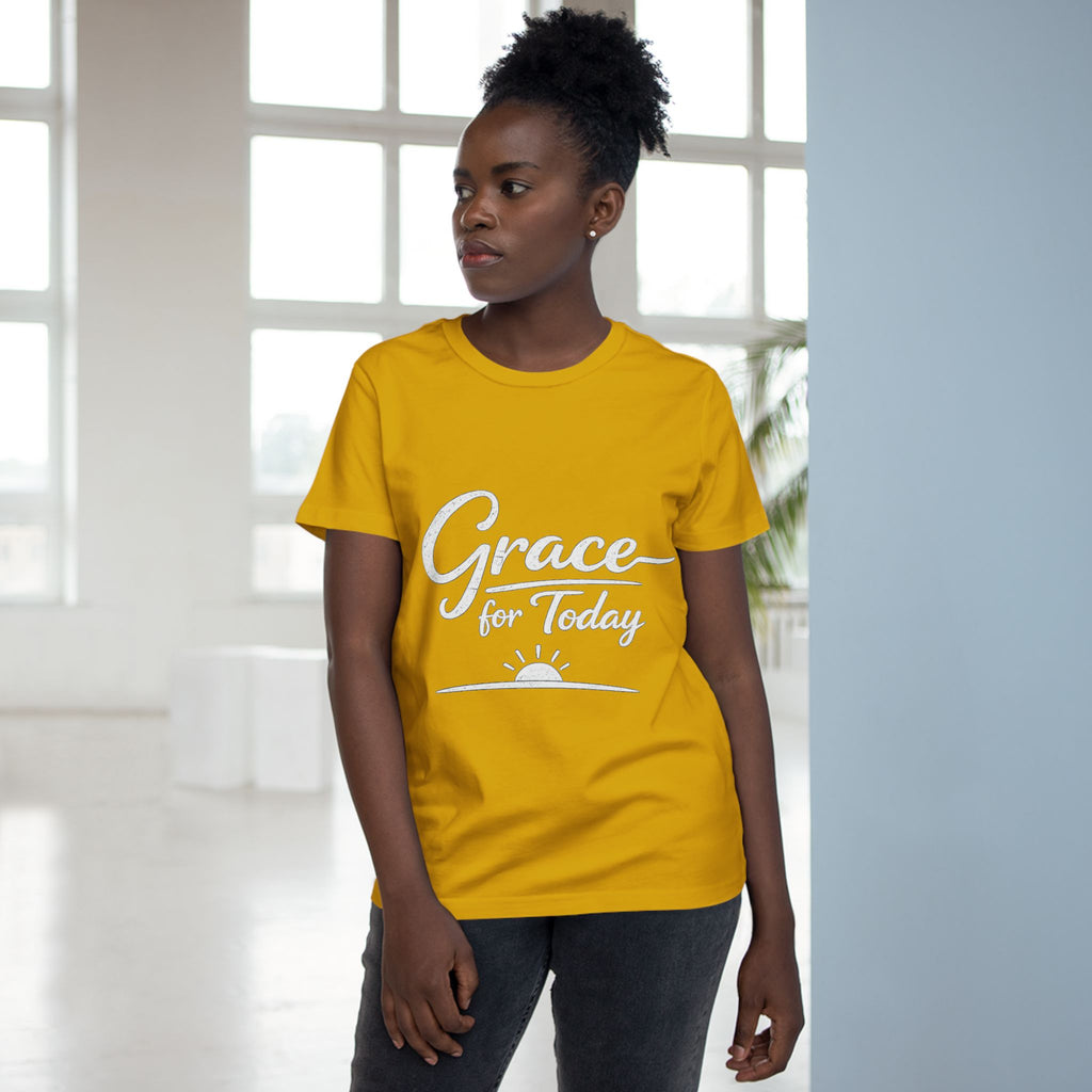 2/23 - Grace for Today Women’s Tee — Inspirational Morning Graphic Shirt