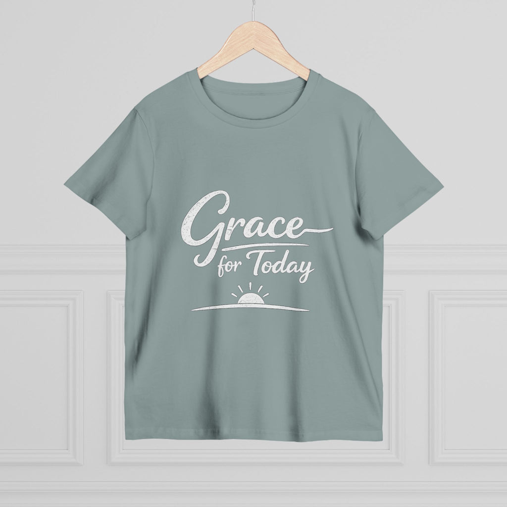 2/23 - Grace for Today Women’s Tee — Inspirational Morning Graphic Shirt