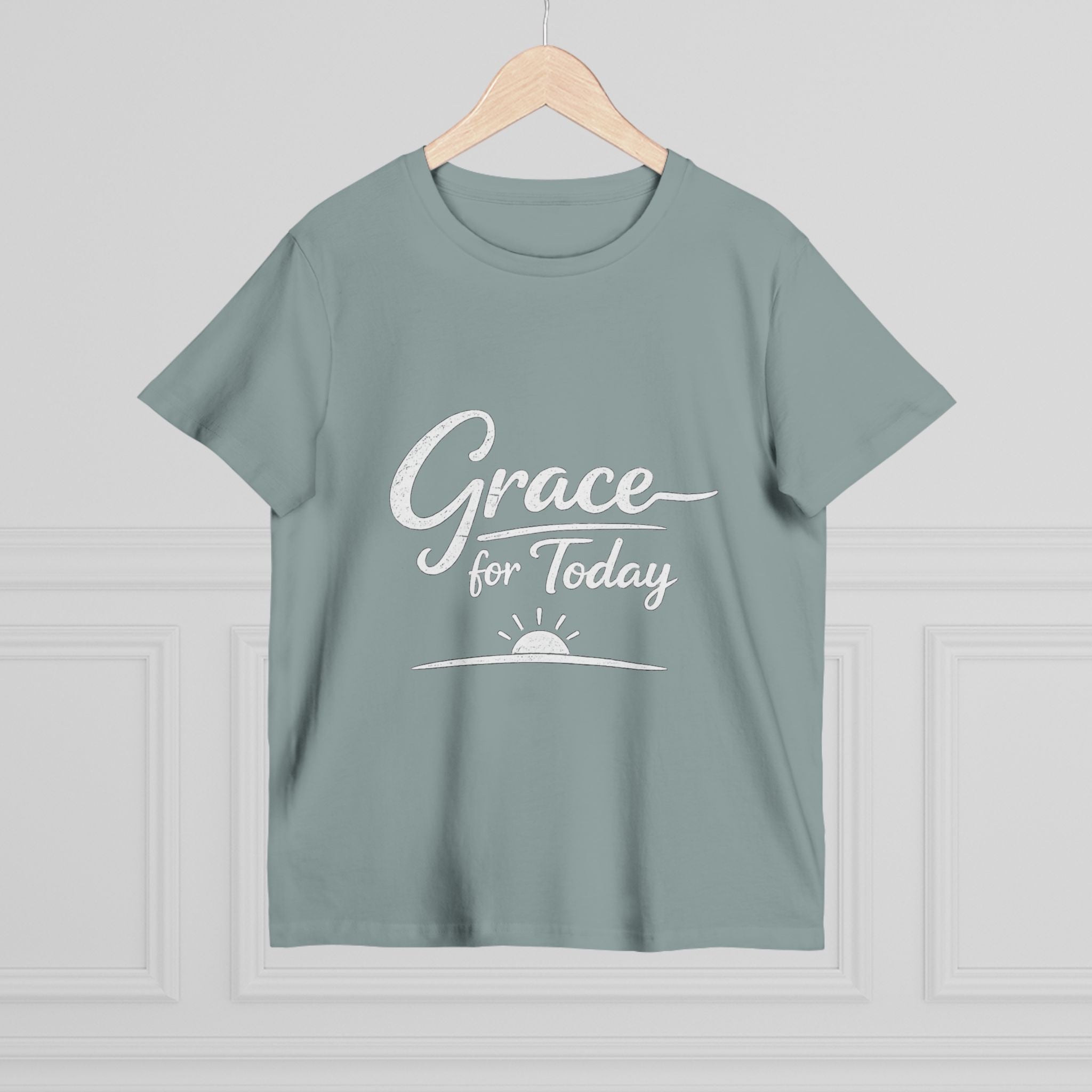 2/23 - Grace for Today Women’s Tee — Inspirational Morning Graphic Shirt