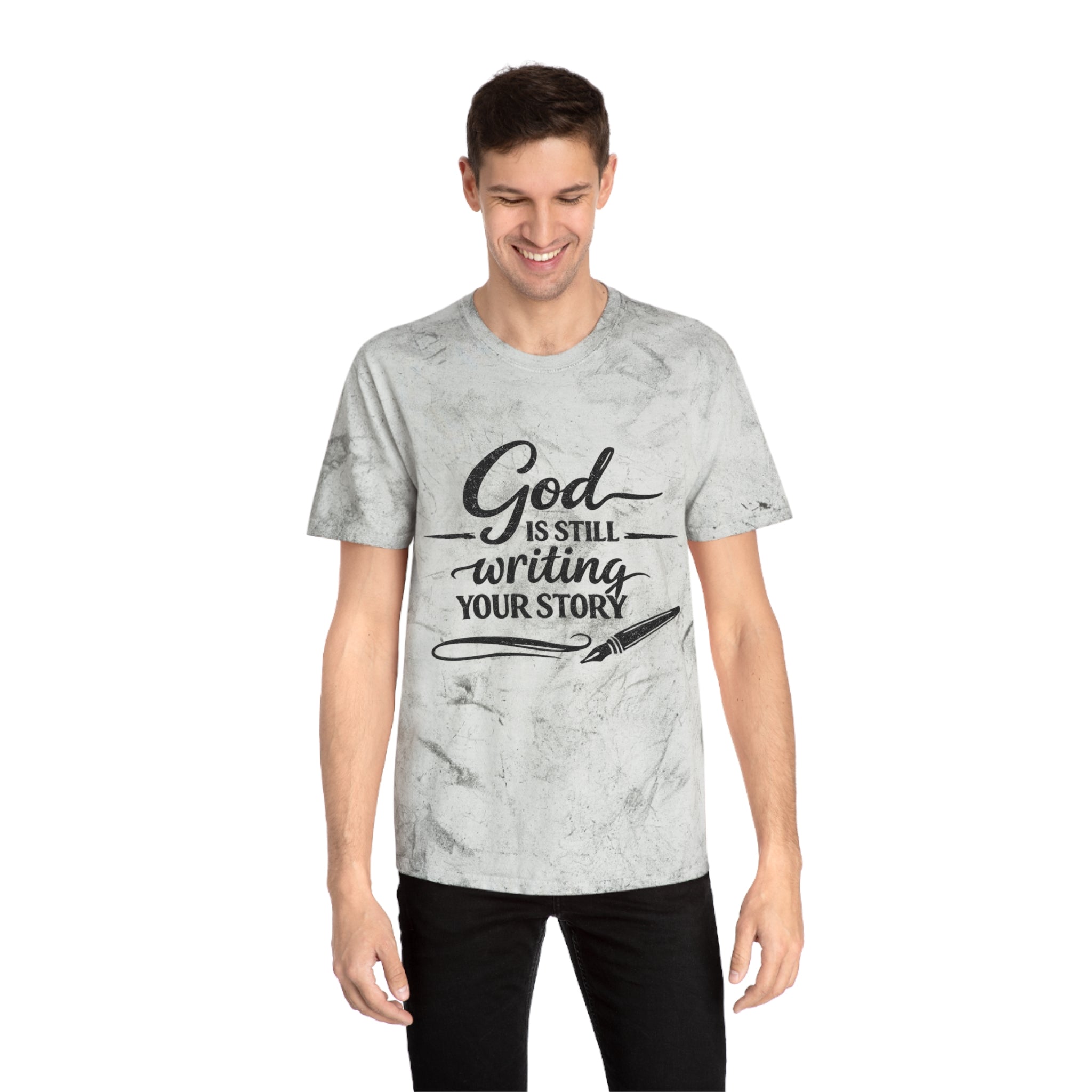 2/23 - Faith Graphic T-Shirt — “God Is Still Writing Your Story” Motivational Tee