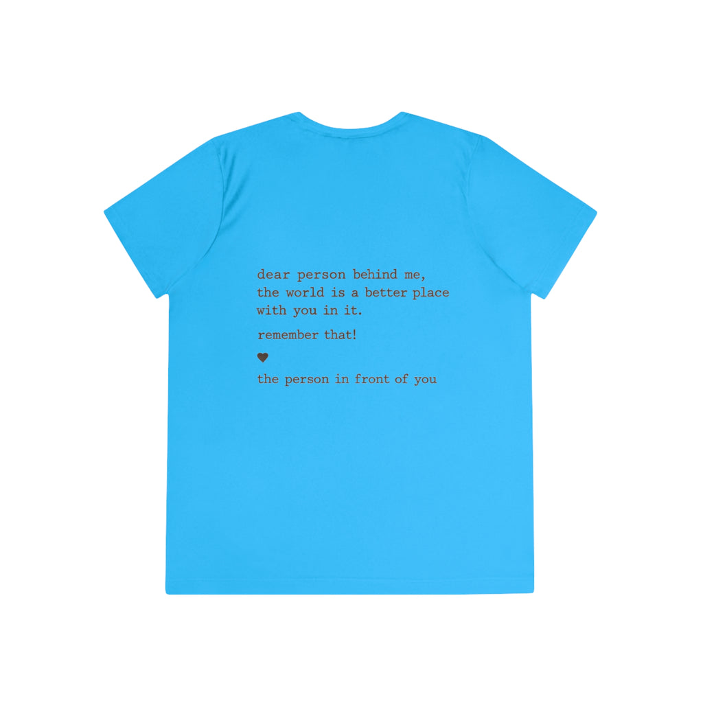 2/23 - Ladies Competitor Tee — "you matter." Minimalist Inspirational Women's T‑Shirt