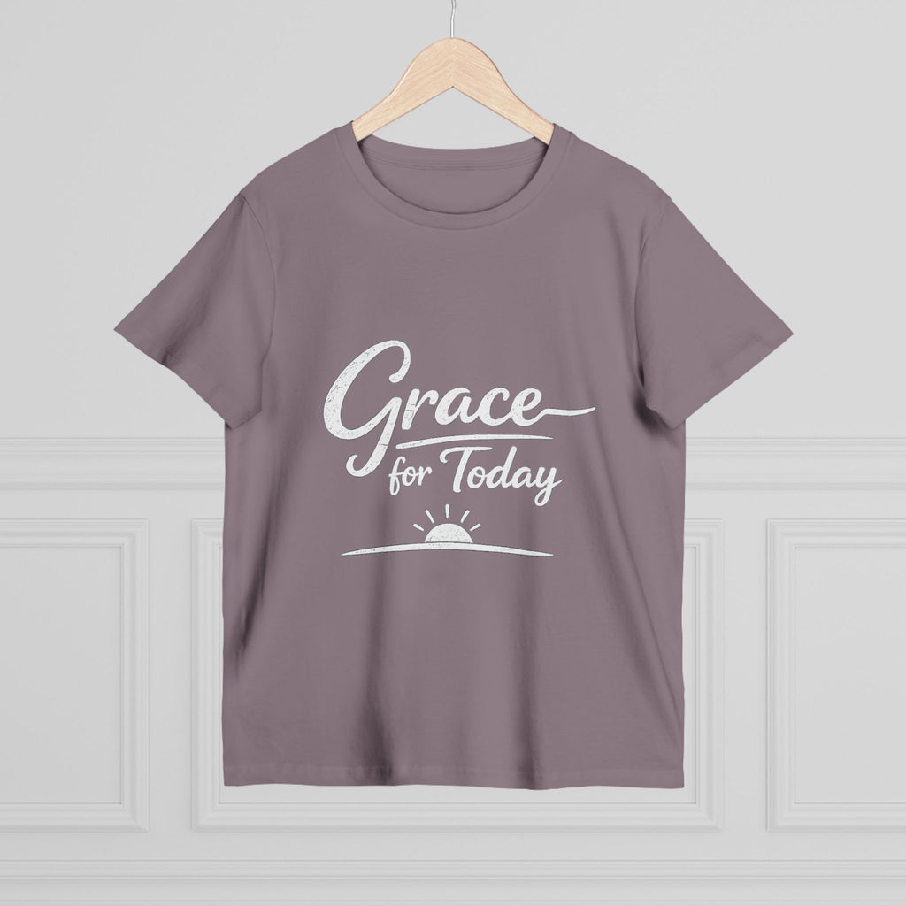 2/23 - Grace for Today Women’s Tee — Inspirational Morning Graphic Shirt