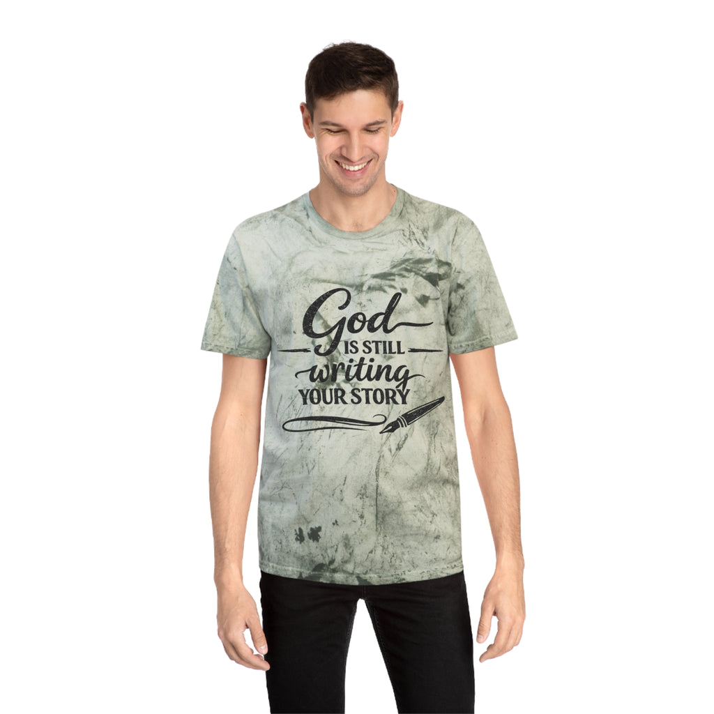 2/23 - Faith Graphic T-Shirt — “God Is Still Writing Your Story” Motivational Tee