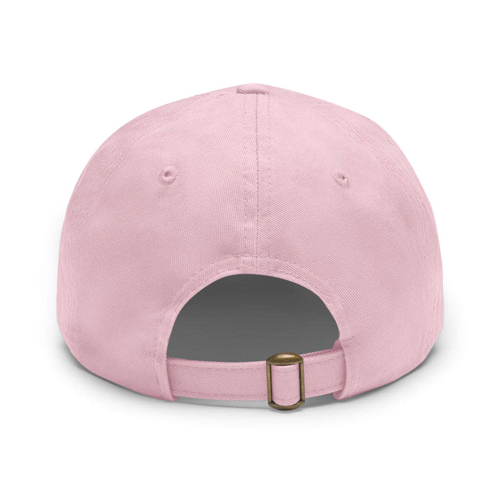 Dad Hat — 'Calm the Storm' Leather Patch Mountain Cap