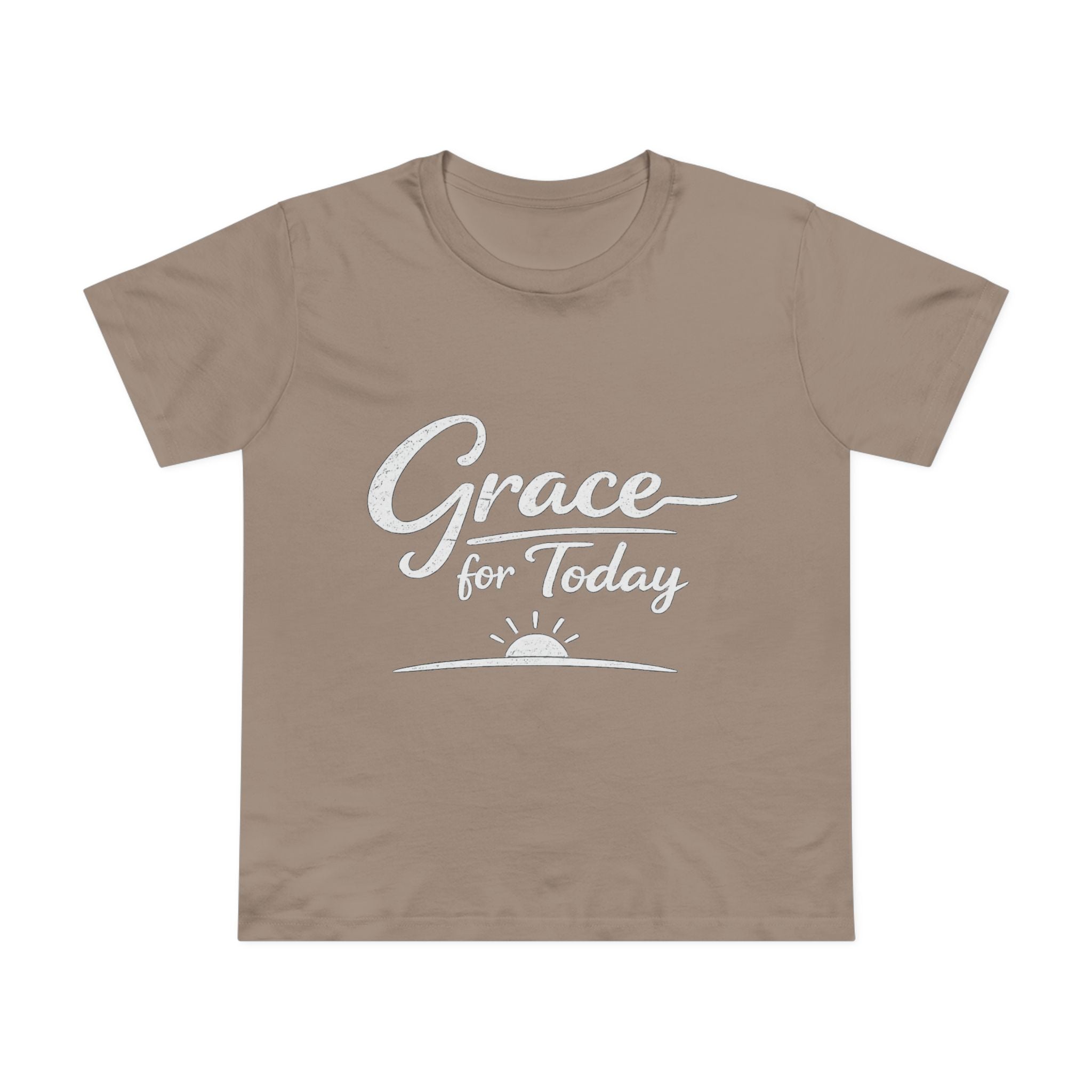 2/23 - Grace for Today Women’s Tee — Inspirational Morning Graphic Shirt