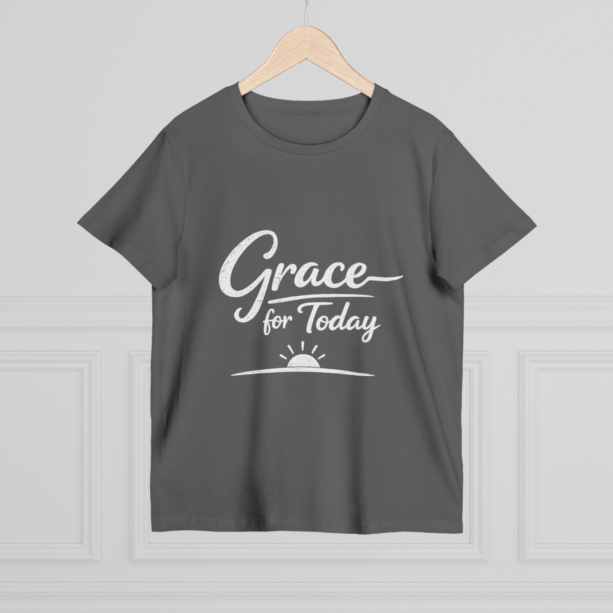 2/23 - Grace for Today Women’s Tee — Inspirational Morning Graphic Shirt