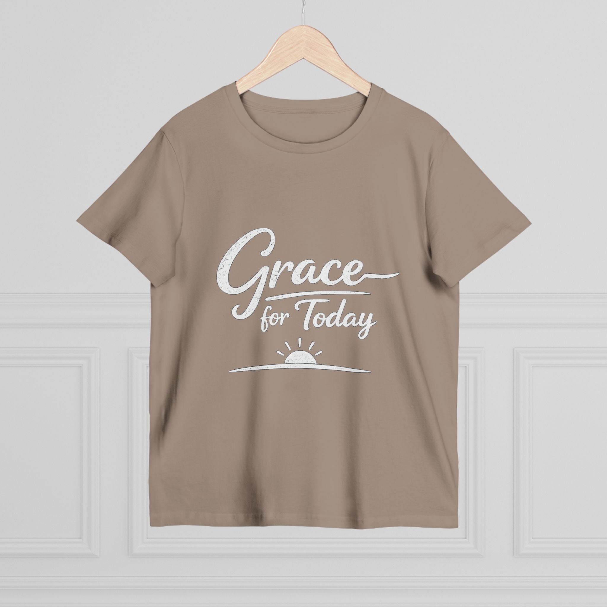 2/23 - Grace for Today Women’s Tee — Inspirational Morning Graphic Shirt
