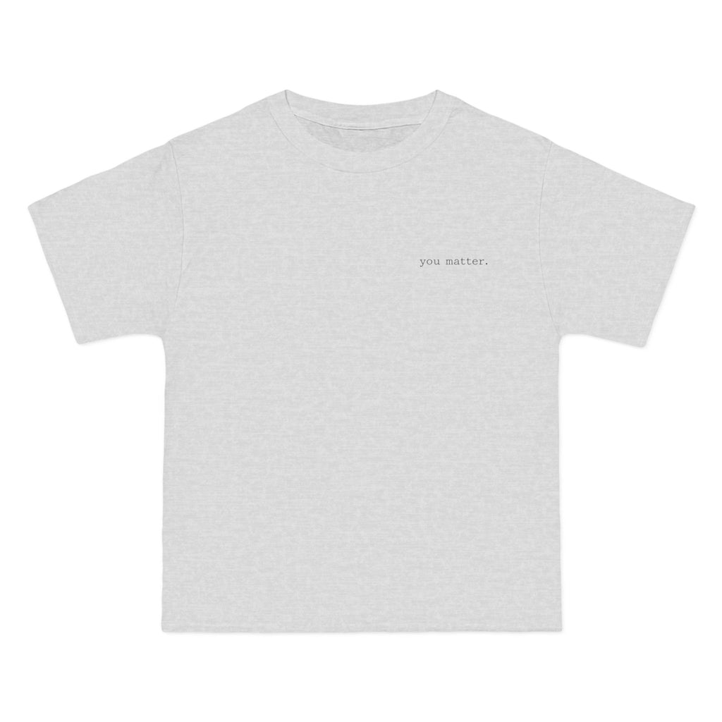 2/23 - Minimalist Quote T-Shirt — 'If the person behind me...' Casual Graphic Tee