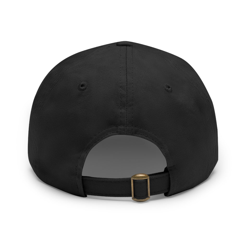 Dad Hat — 'Calm the Storm' Leather Patch Mountain Cap