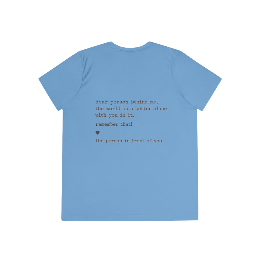 2/23 - Ladies Competitor Tee — "you matter." Minimalist Inspirational Women's T‑Shirt