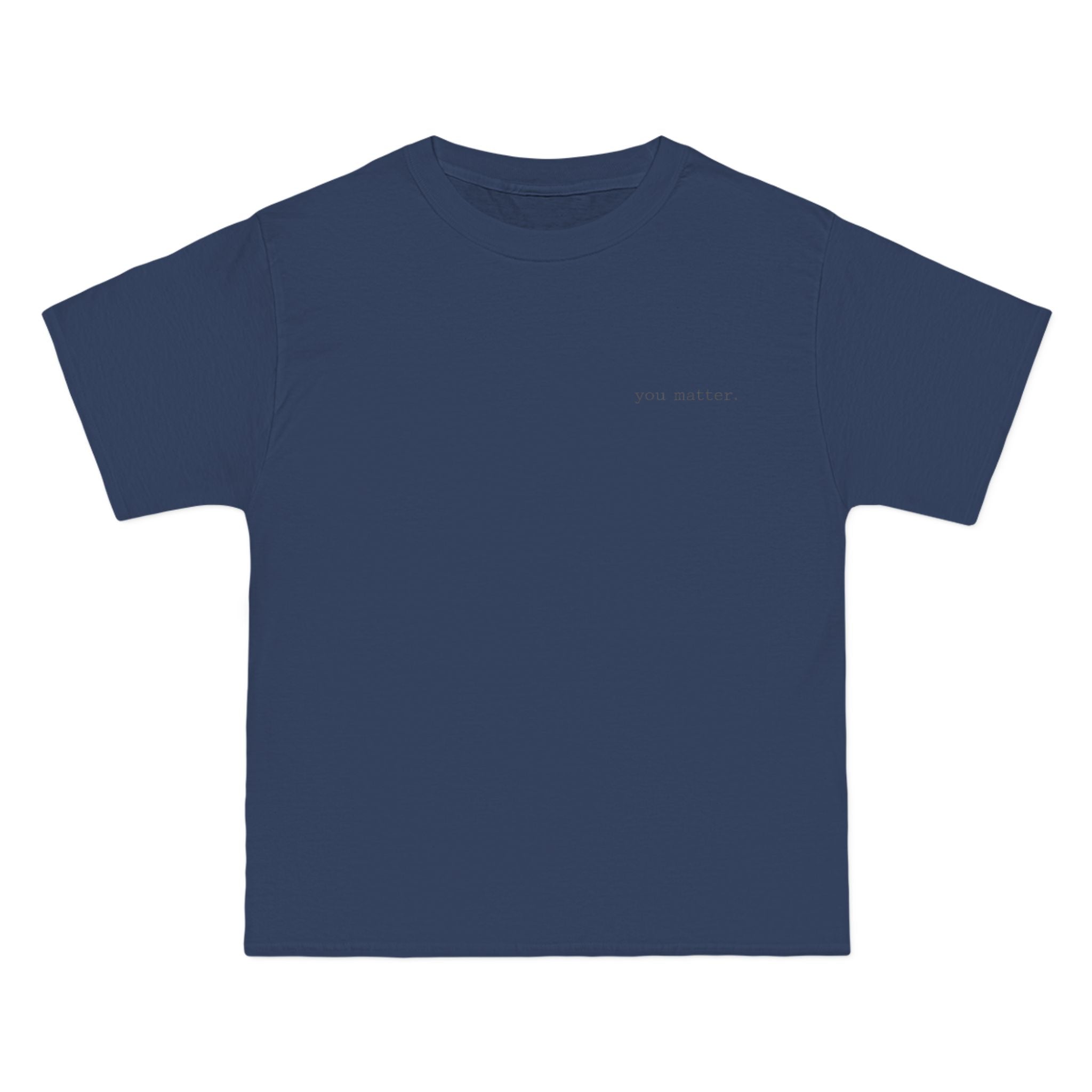 2/23 - Minimalist Quote T-Shirt — 'If the person behind me...' Casual Graphic Tee