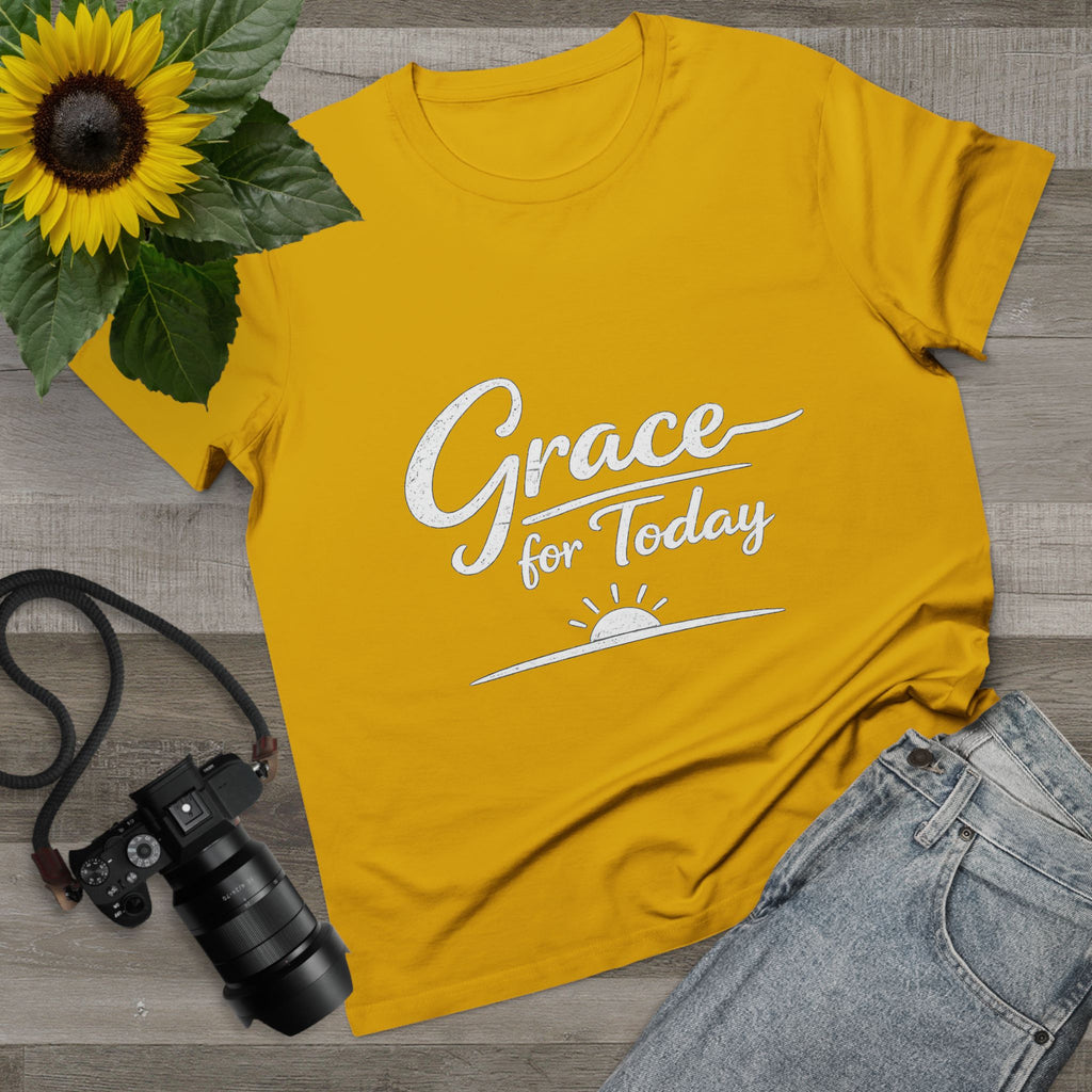 2/23 - Grace for Today Women’s Tee — Inspirational Morning Graphic Shirt