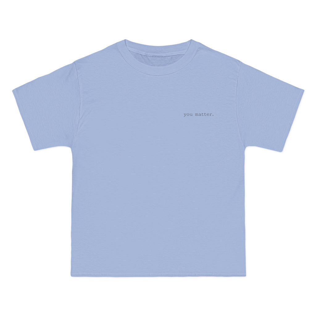 2/23 - Minimalist Quote T-Shirt — 'If the person behind me...' Casual Graphic Tee