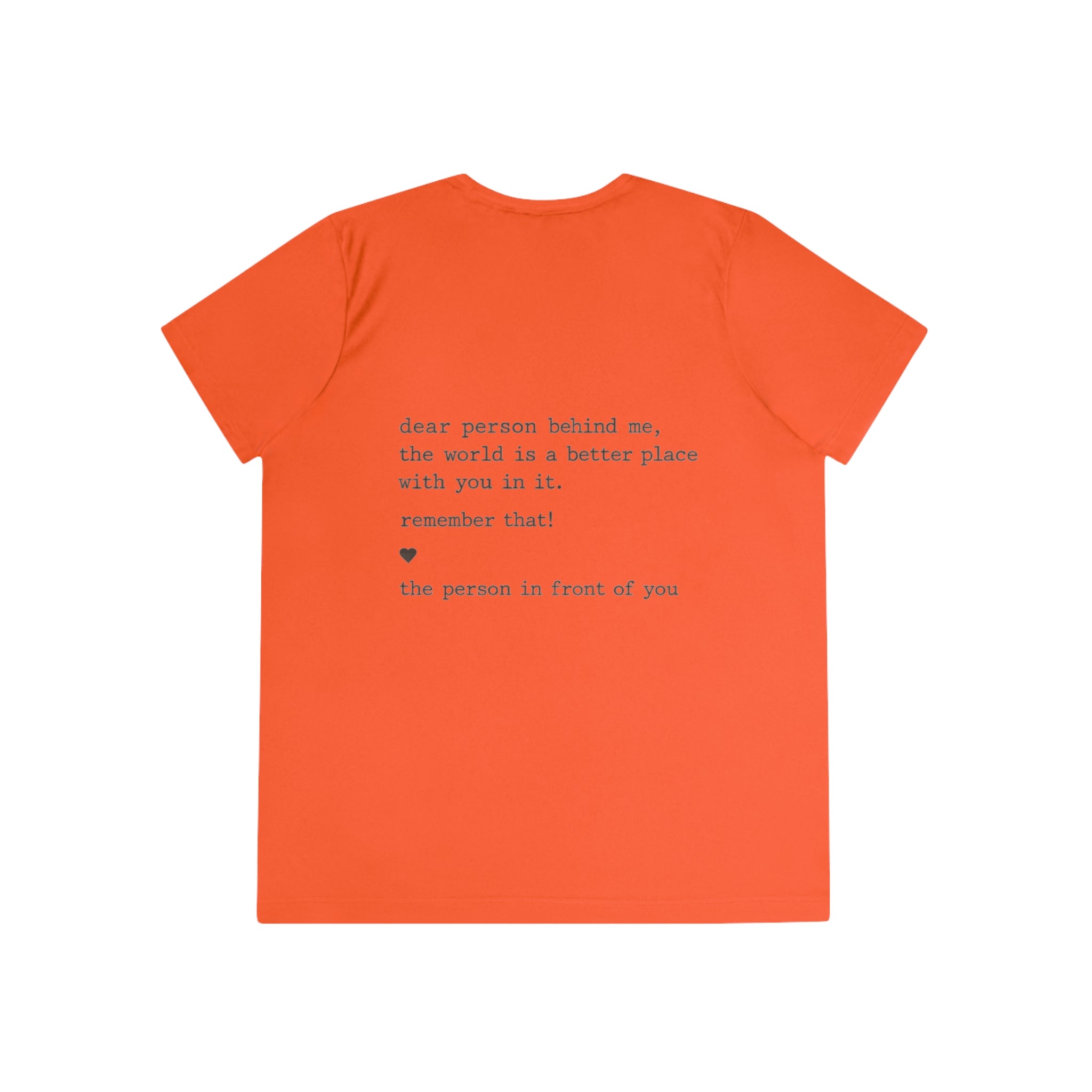 2/23 - Ladies Competitor Tee — "you matter." Minimalist Inspirational Women's T‑Shirt