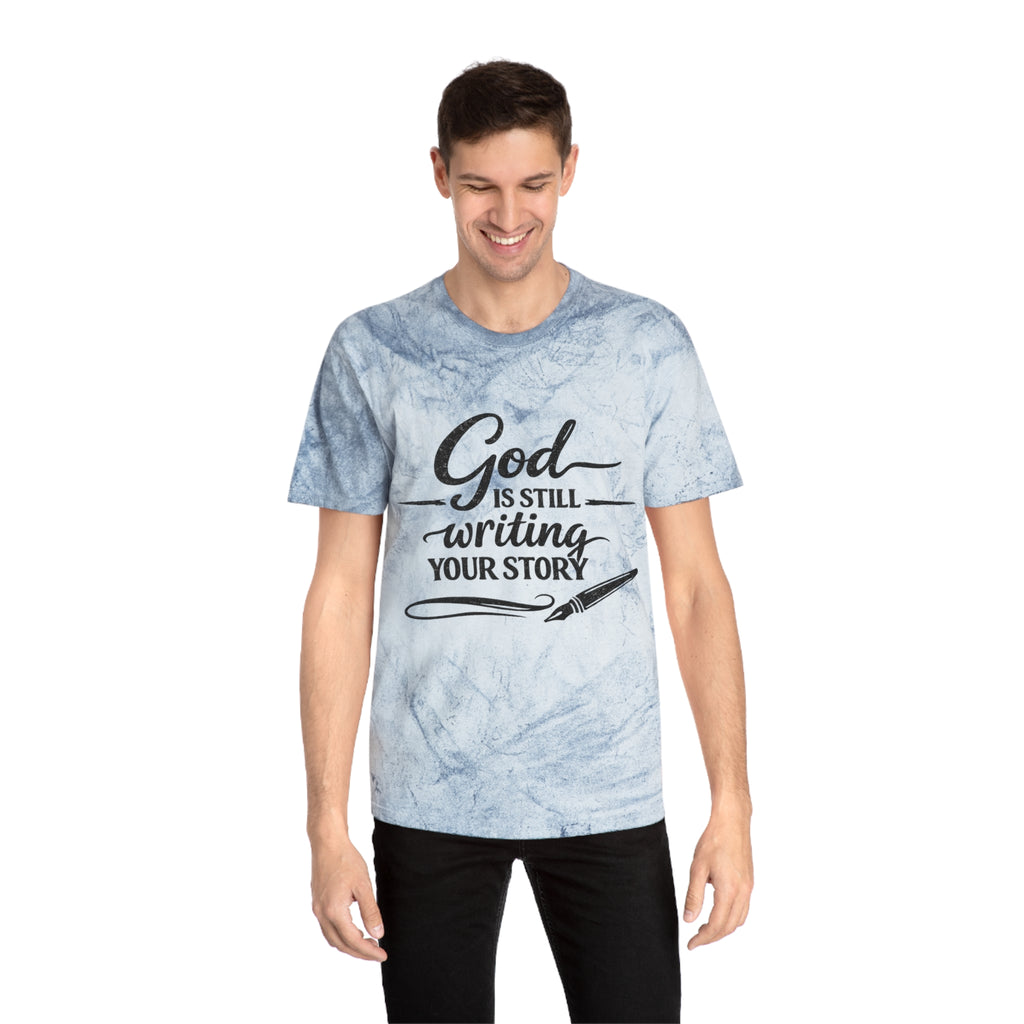 2/23 - Faith Graphic T-Shirt — “God Is Still Writing Your Story” Motivational Tee