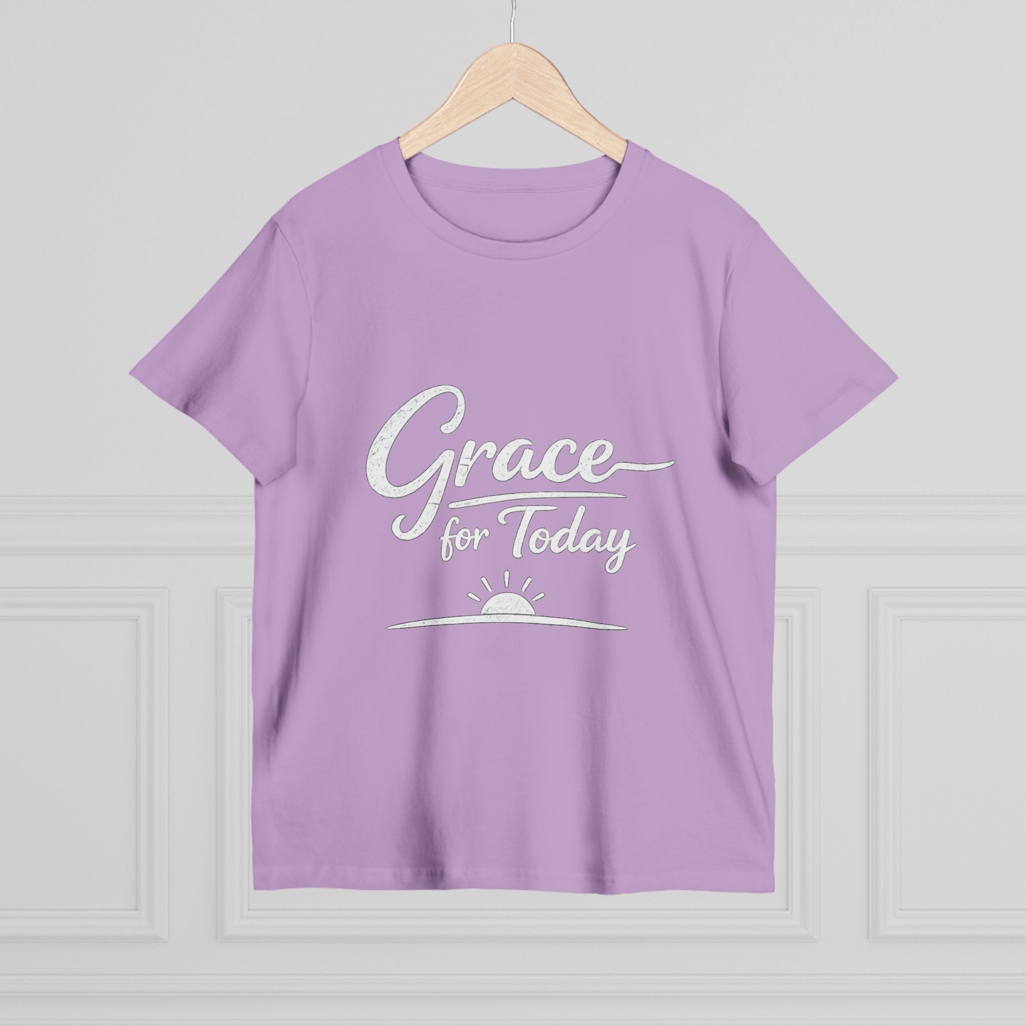 2/23 - Grace for Today Women’s Tee — Inspirational Morning Graphic Shirt
