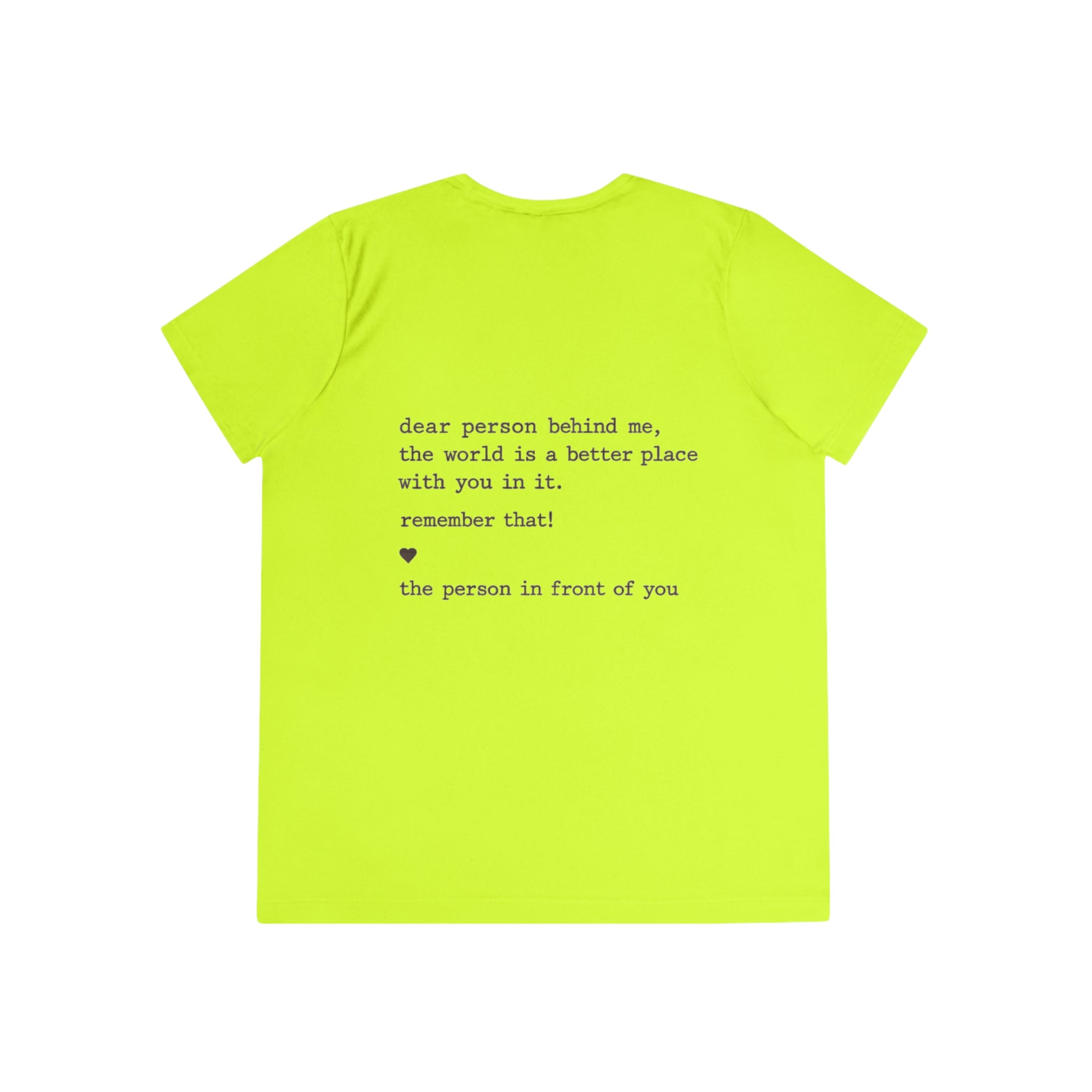 2/23 - Ladies Competitor Tee — "you matter." Minimalist Inspirational Women's T‑Shirt