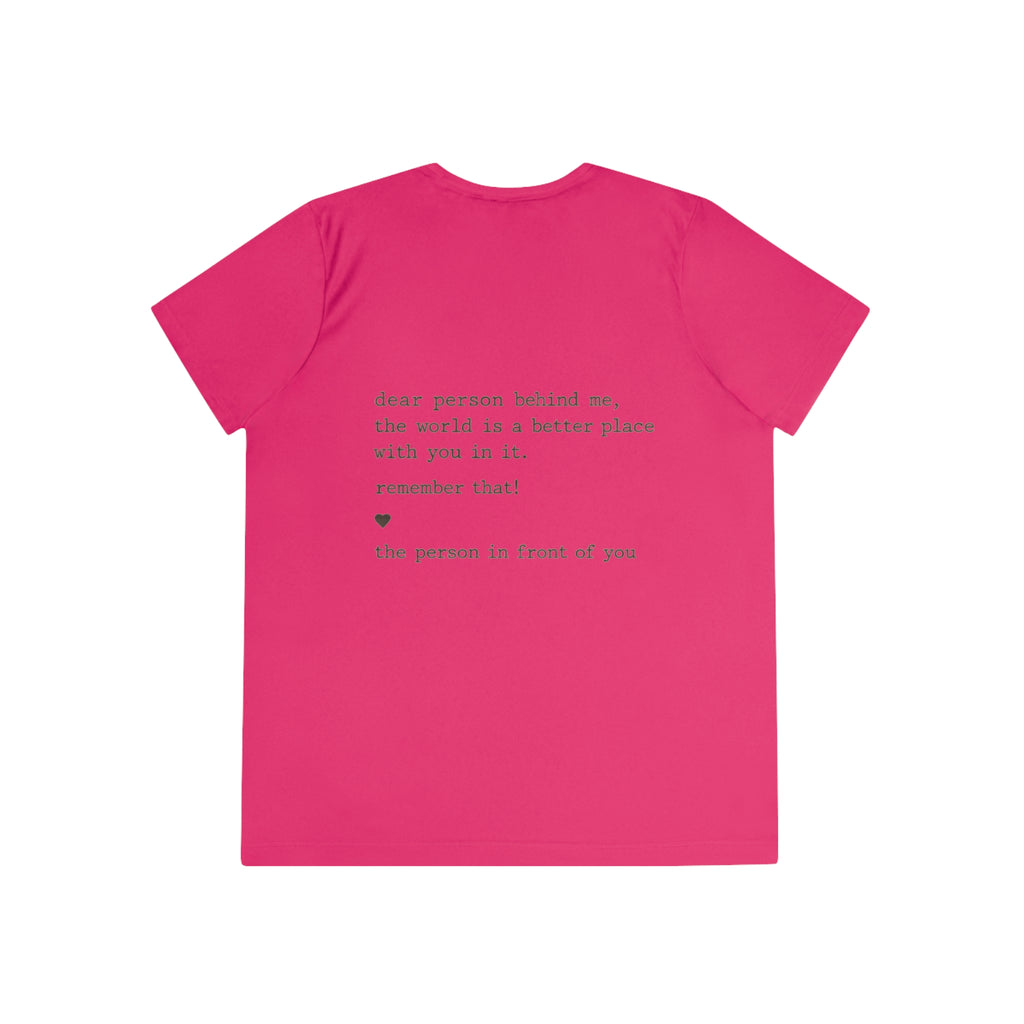 2/23 - Ladies Competitor Tee — "you matter." Minimalist Inspirational Women's T‑Shirt