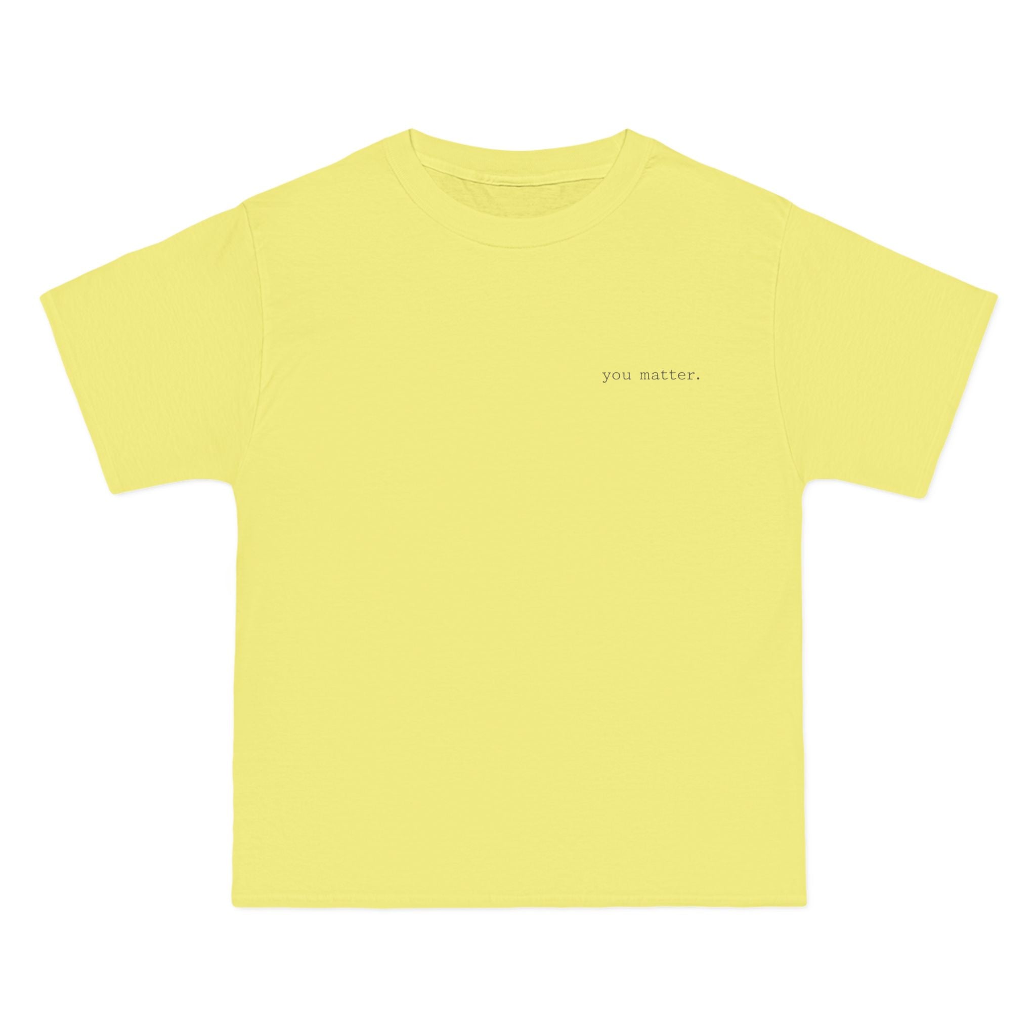 2/23 - Minimalist Quote T-Shirt — 'If the person behind me...' Casual Graphic Tee