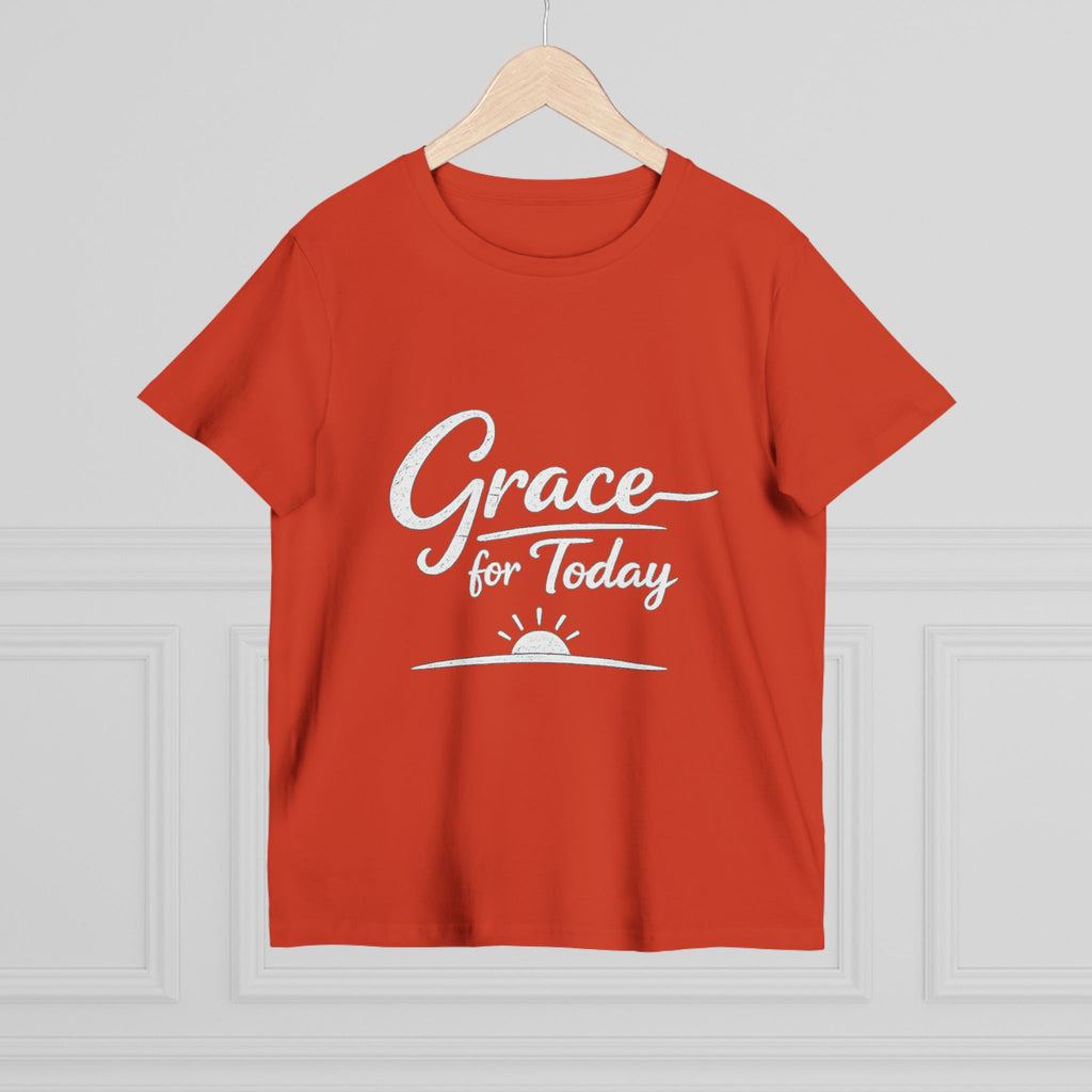 2/23 - Grace for Today Women’s Tee — Inspirational Morning Graphic Shirt