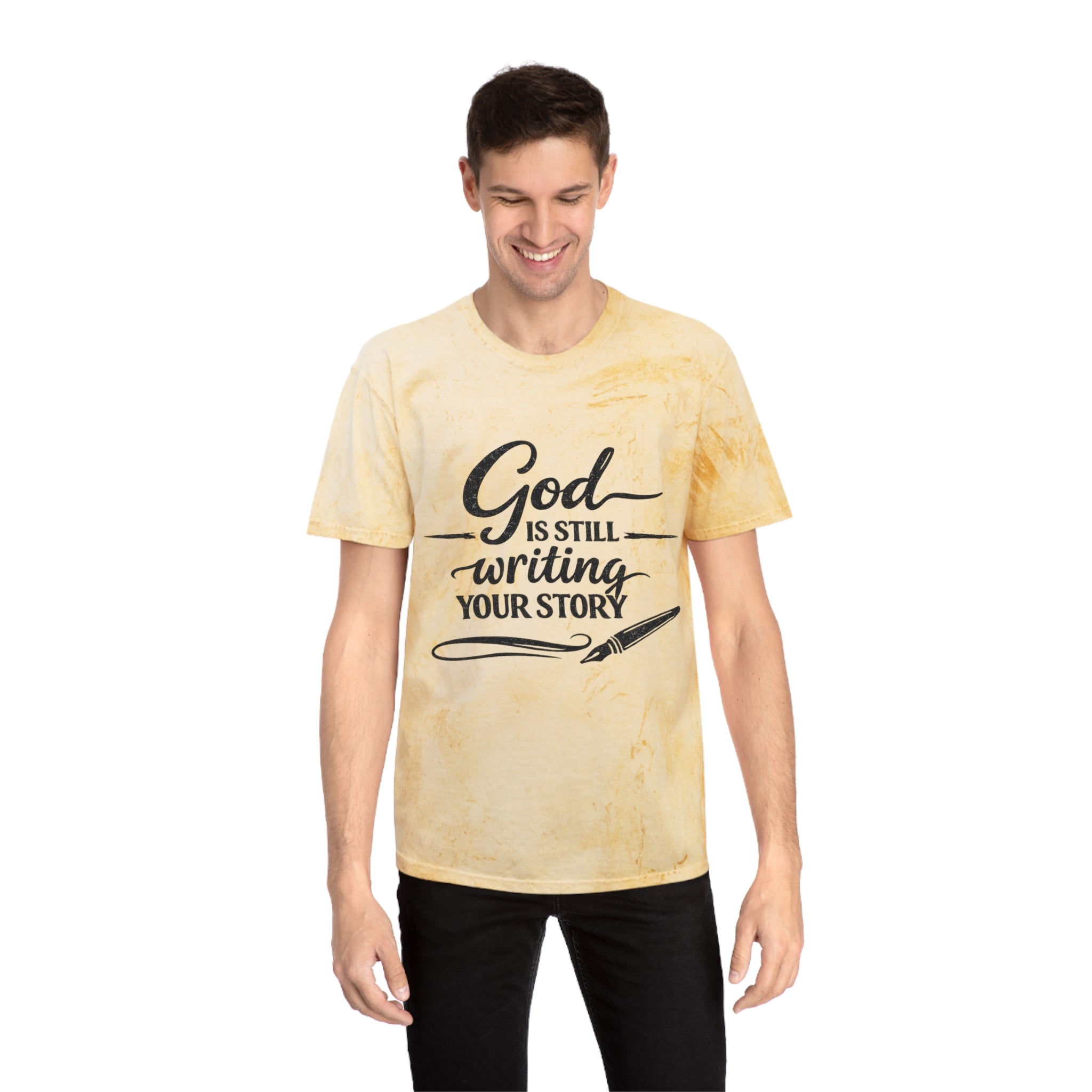2/23 - Faith Graphic T-Shirt — “God Is Still Writing Your Story” Motivational Tee