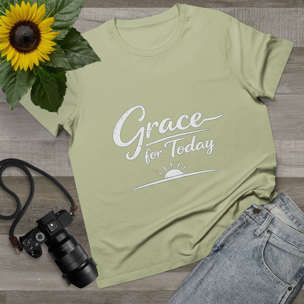 2/23 - Grace for Today Women’s Tee — Inspirational Morning Graphic Shirt