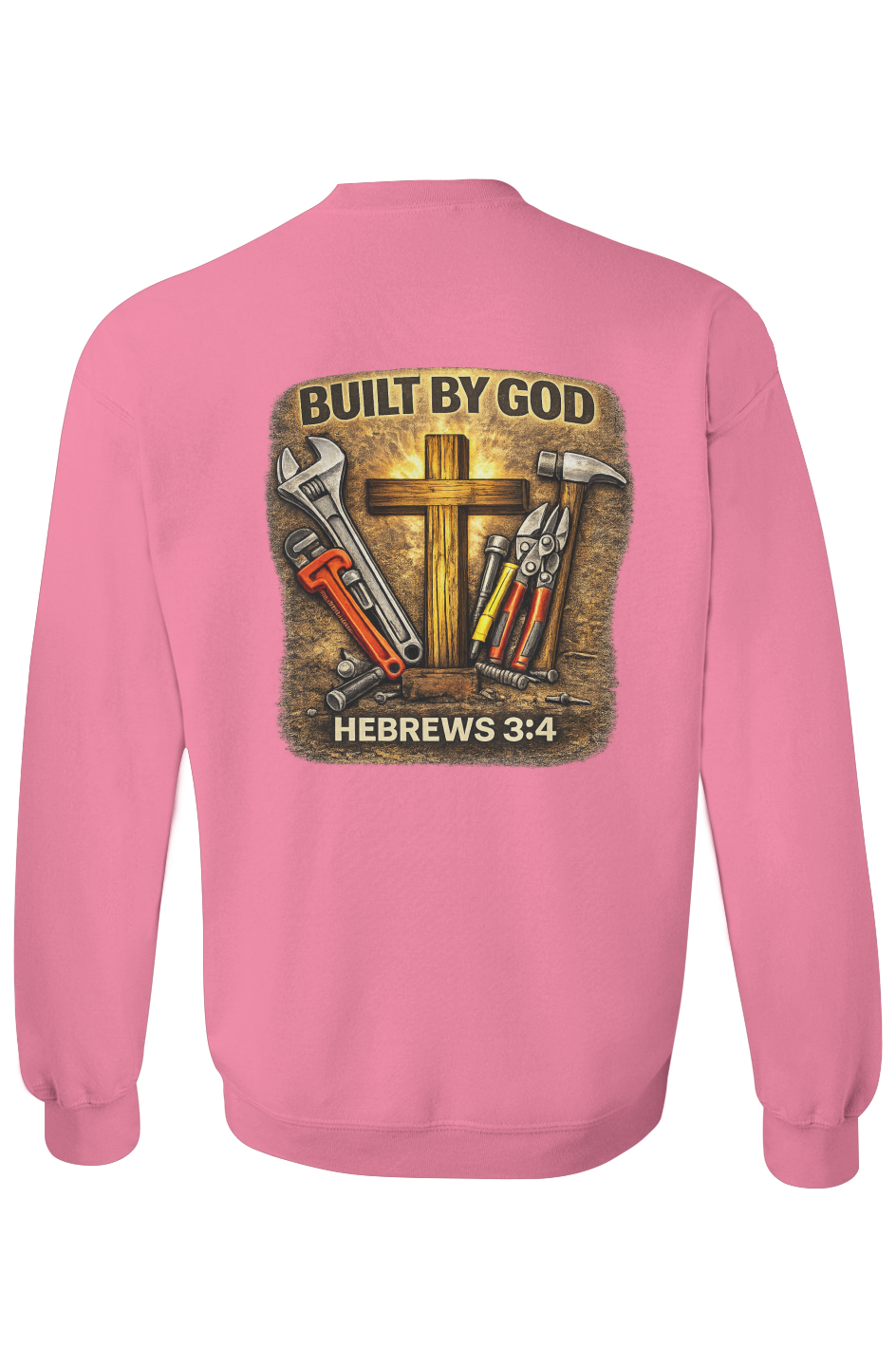 Hebrews 3:4 - High Visibility Crewneck