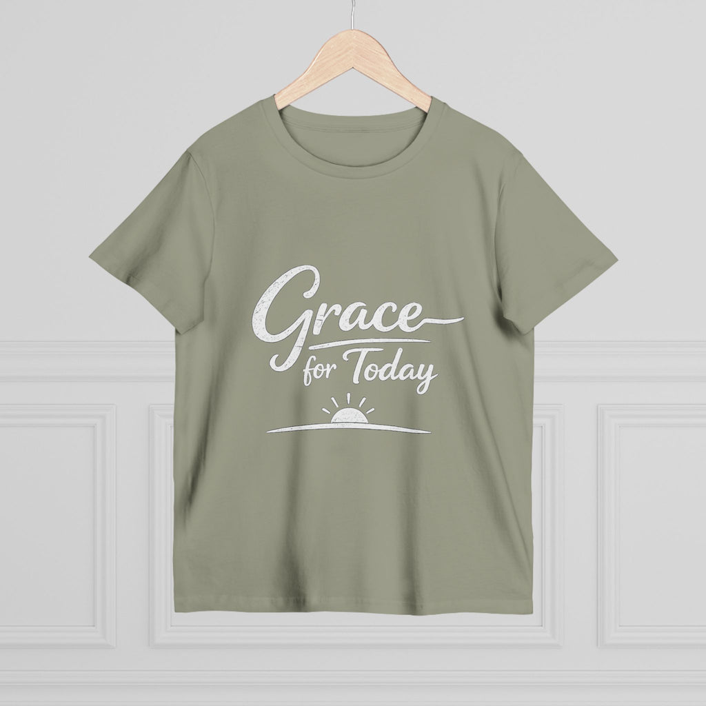 2/23 - Grace for Today Women’s Tee — Inspirational Morning Graphic Shirt