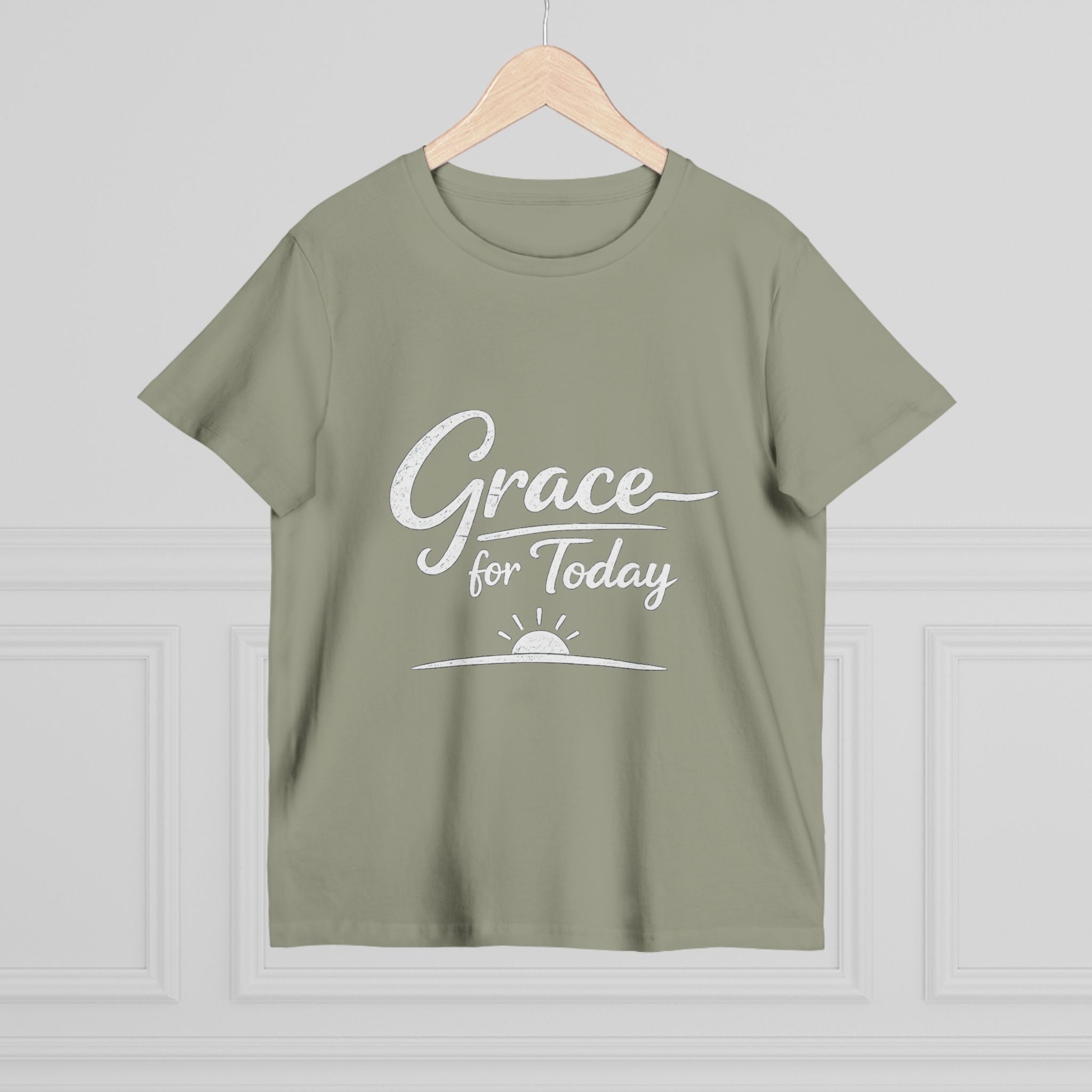 2/23 - Grace for Today Women’s Tee — Inspirational Morning Graphic Shirt