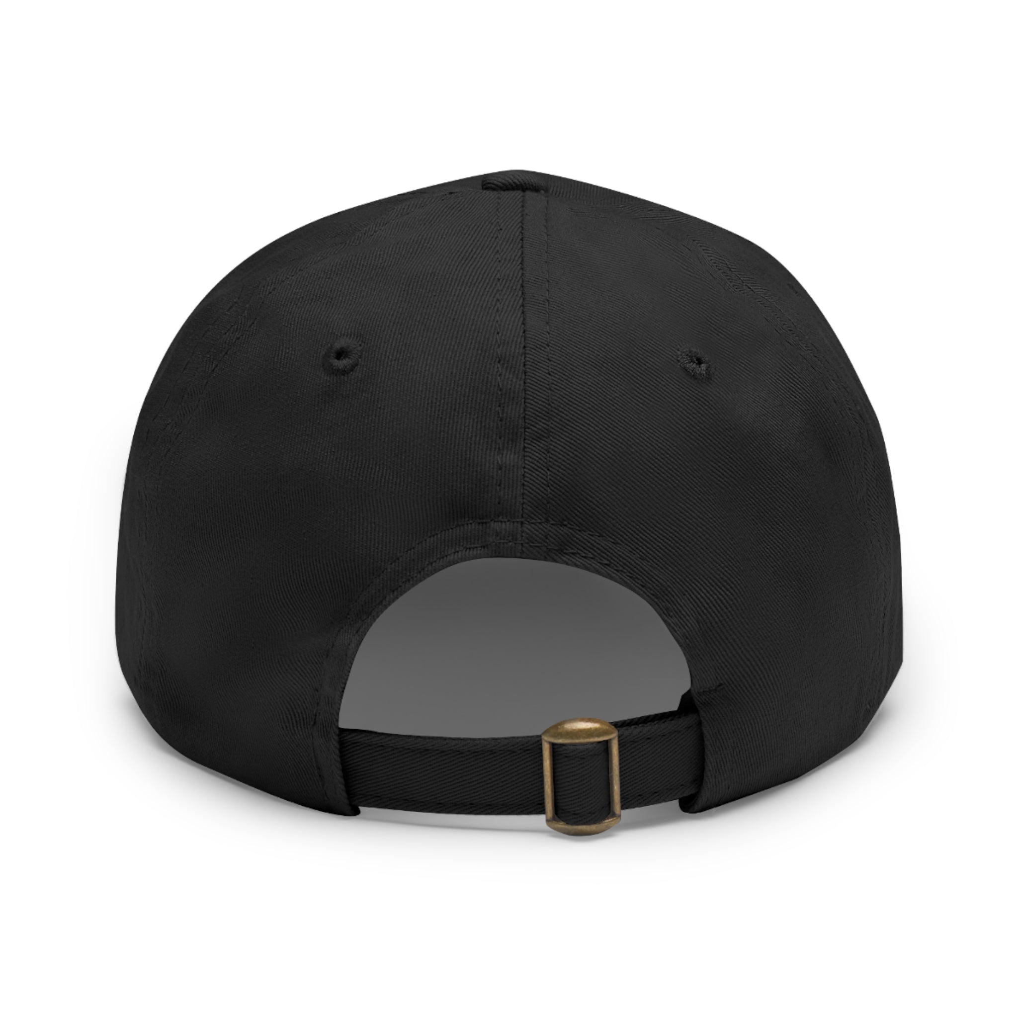 Dad Hat — 'Calm the Storm' Leather Patch Mountain Cap