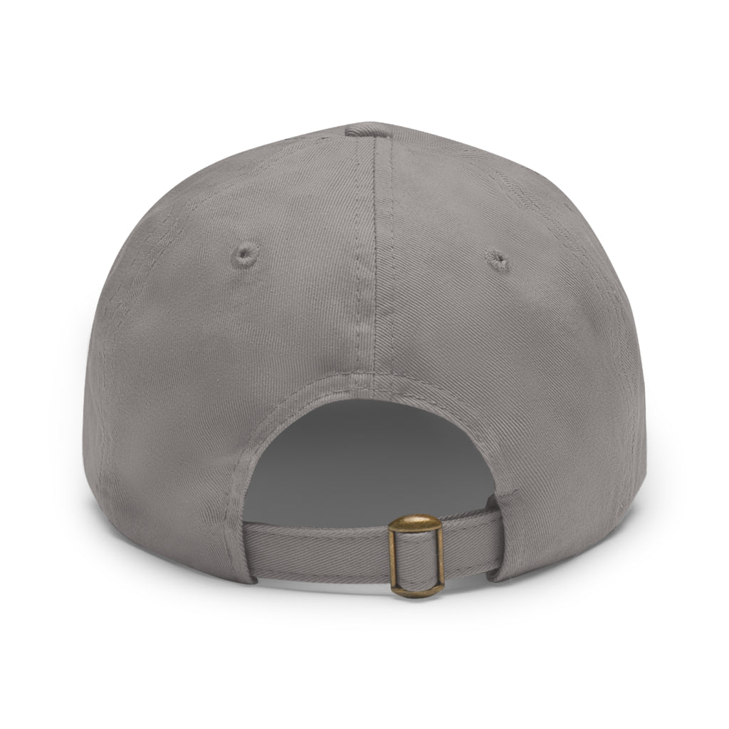 Dad Hat — 'Calm the Storm' Leather Patch Mountain Cap