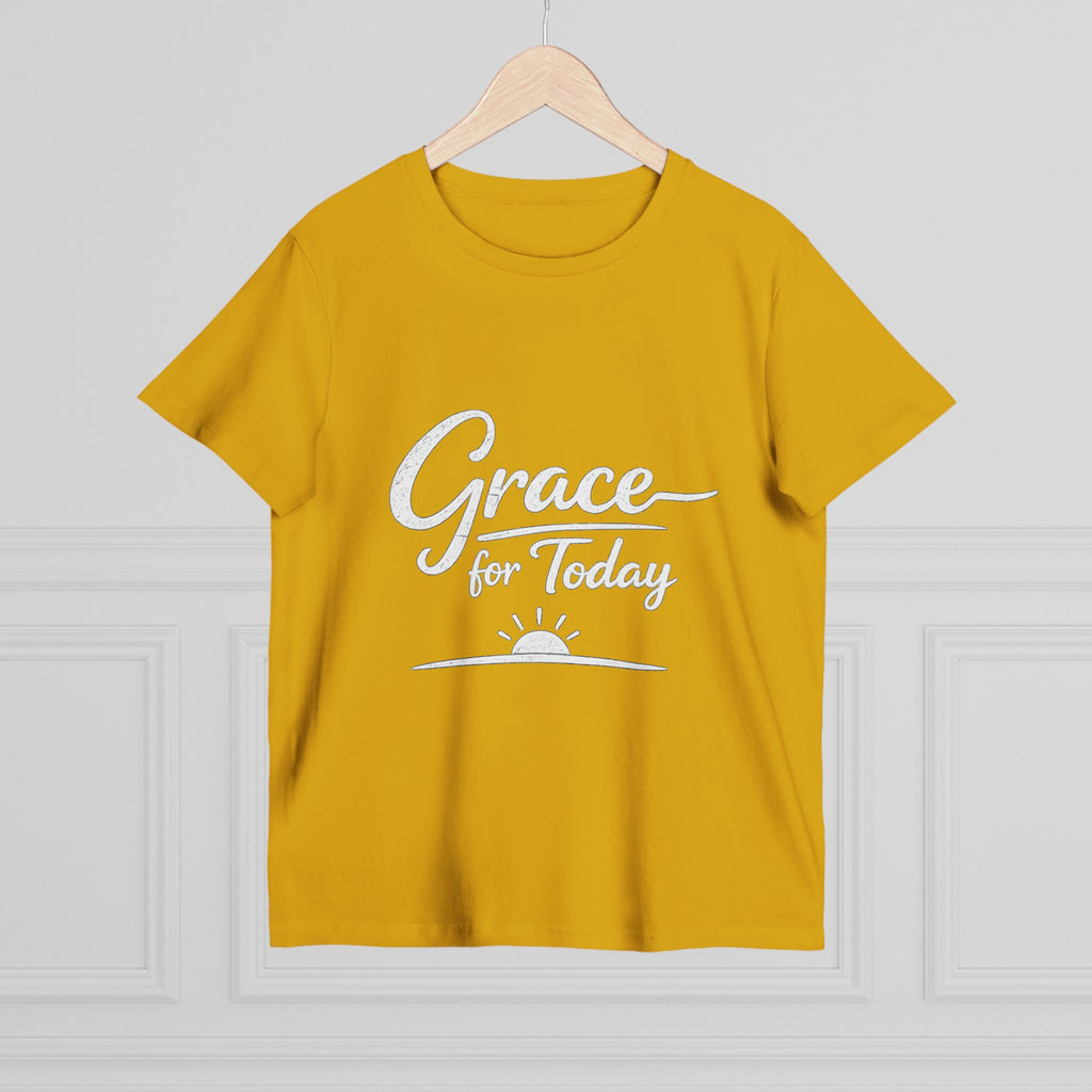 2/23 - Grace for Today Women’s Tee — Inspirational Morning Graphic Shirt