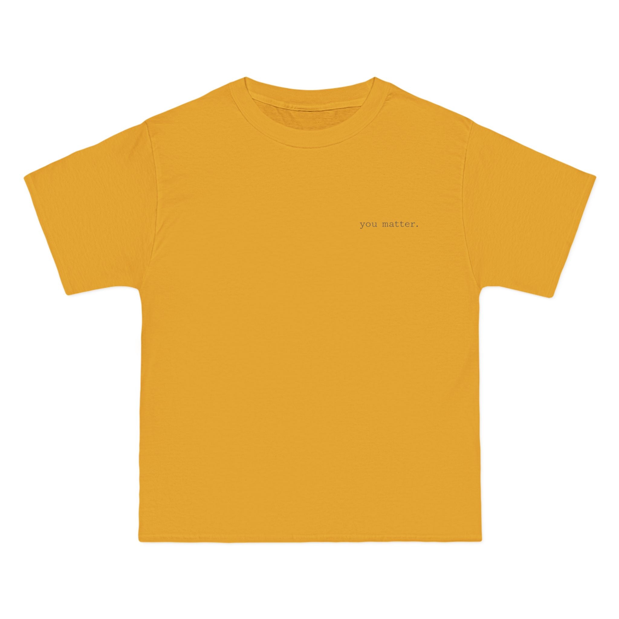 2/23 - Minimalist Quote T-Shirt — 'If the person behind me...' Casual Graphic Tee