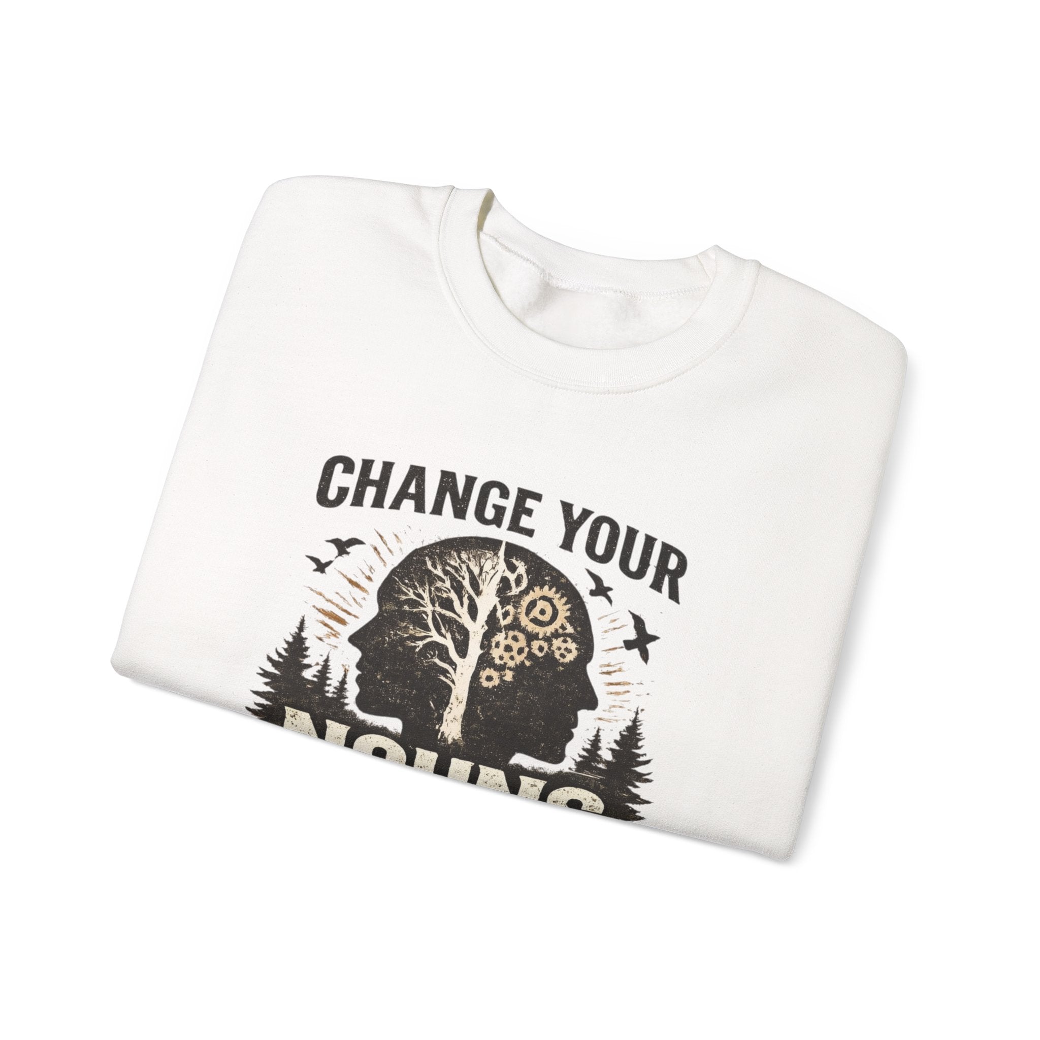 Change Your Nouns Sweatshirt — Inspirational Grammar Quote Crewneck