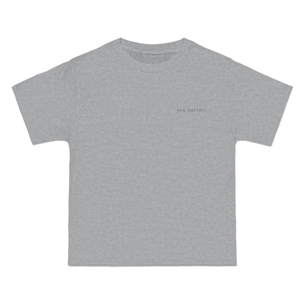 2/23 - Minimalist Quote T-Shirt — 'If the person behind me...' Casual Graphic Tee
