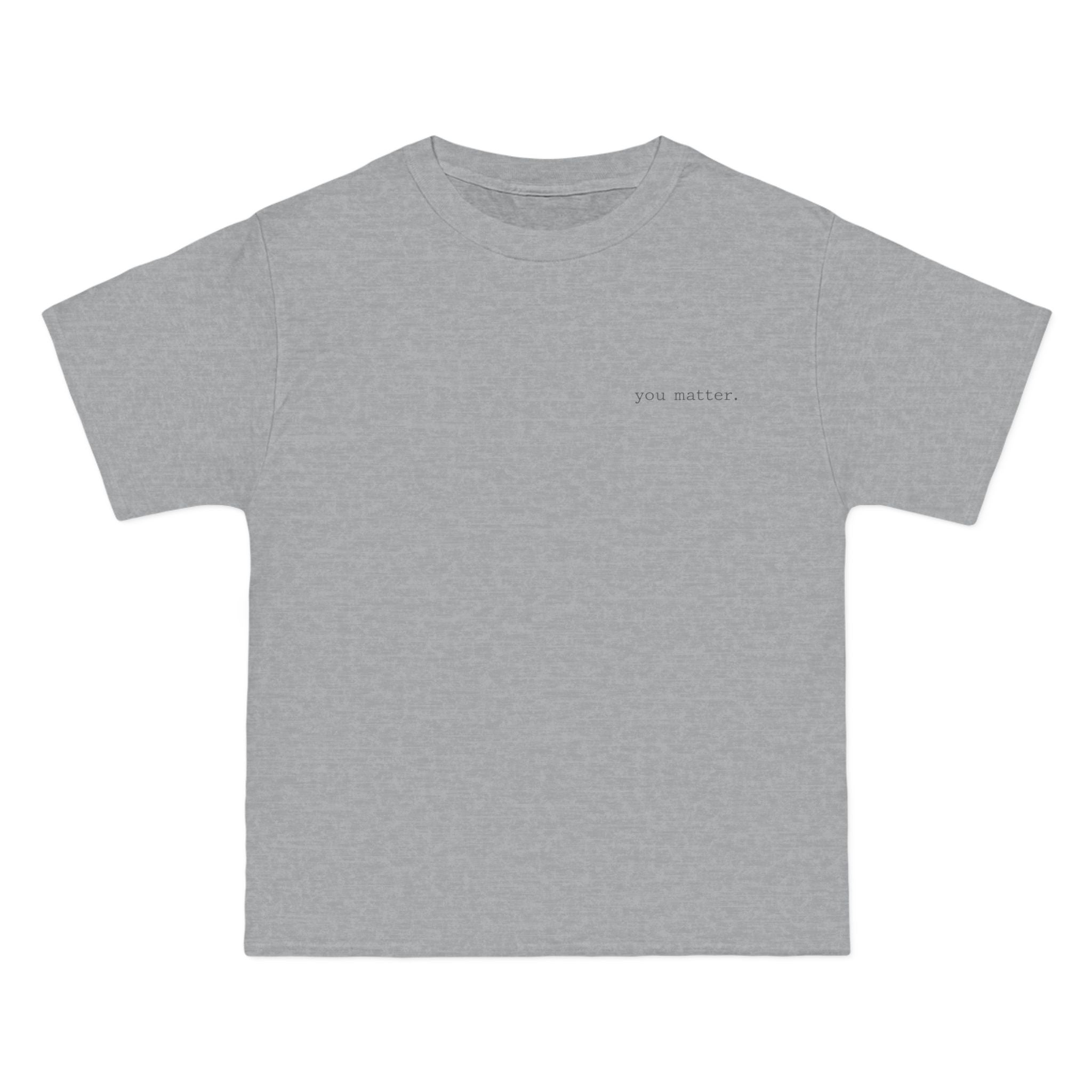 2/23 - Minimalist Quote T-Shirt — 'If the person behind me...' Casual Graphic Tee