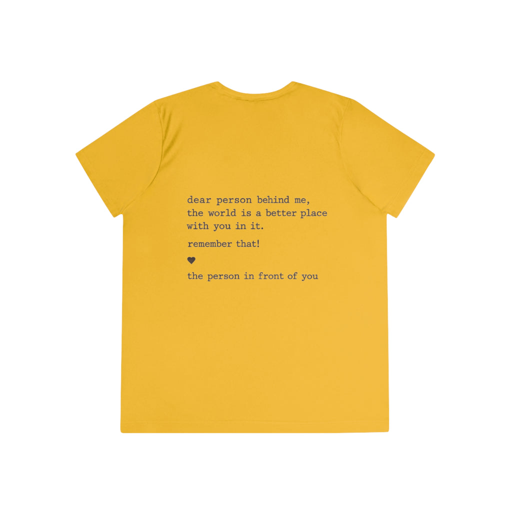 2/23 - Ladies Competitor Tee — "you matter." Minimalist Inspirational Women's T‑Shirt