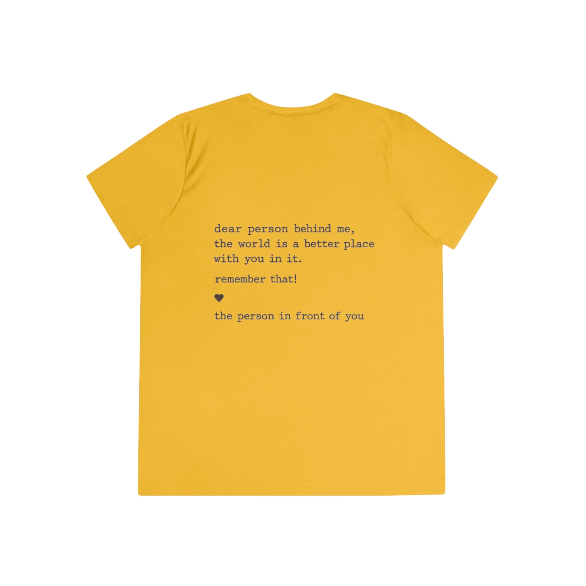2/23 - Ladies Competitor Tee — "you matter." Minimalist Inspirational Women's T‑Shirt