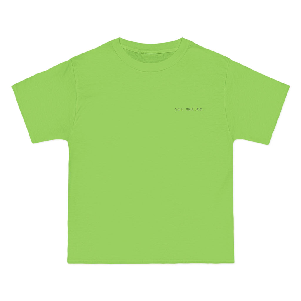 2/23 - Minimalist Quote T-Shirt — 'If the person behind me...' Casual Graphic Tee