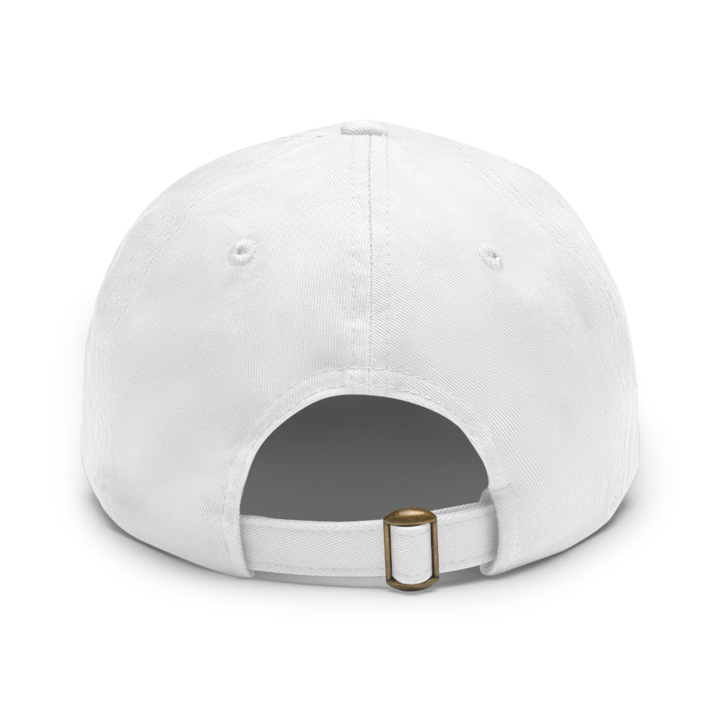 Dad Hat — 'Calm the Storm' Leather Patch Mountain Cap