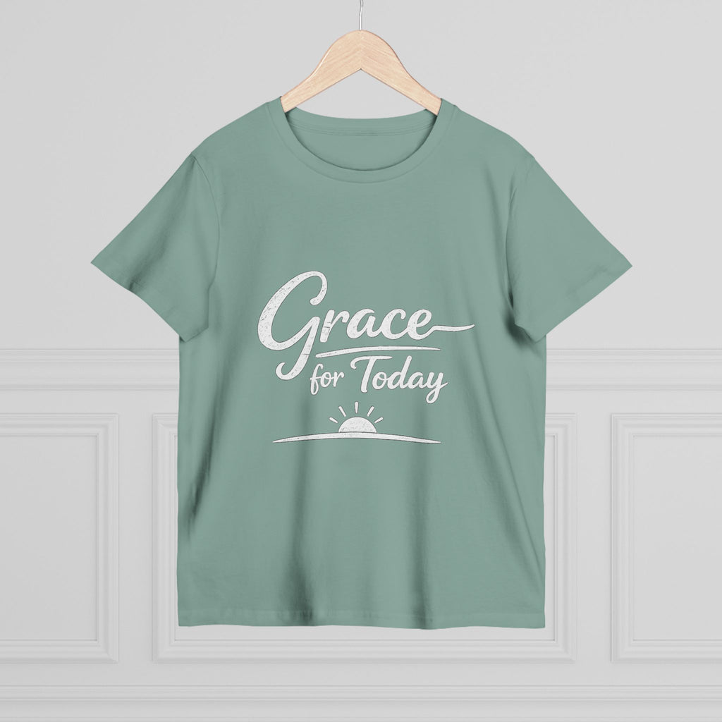 2/23 - Grace for Today Women’s Tee — Inspirational Morning Graphic Shirt