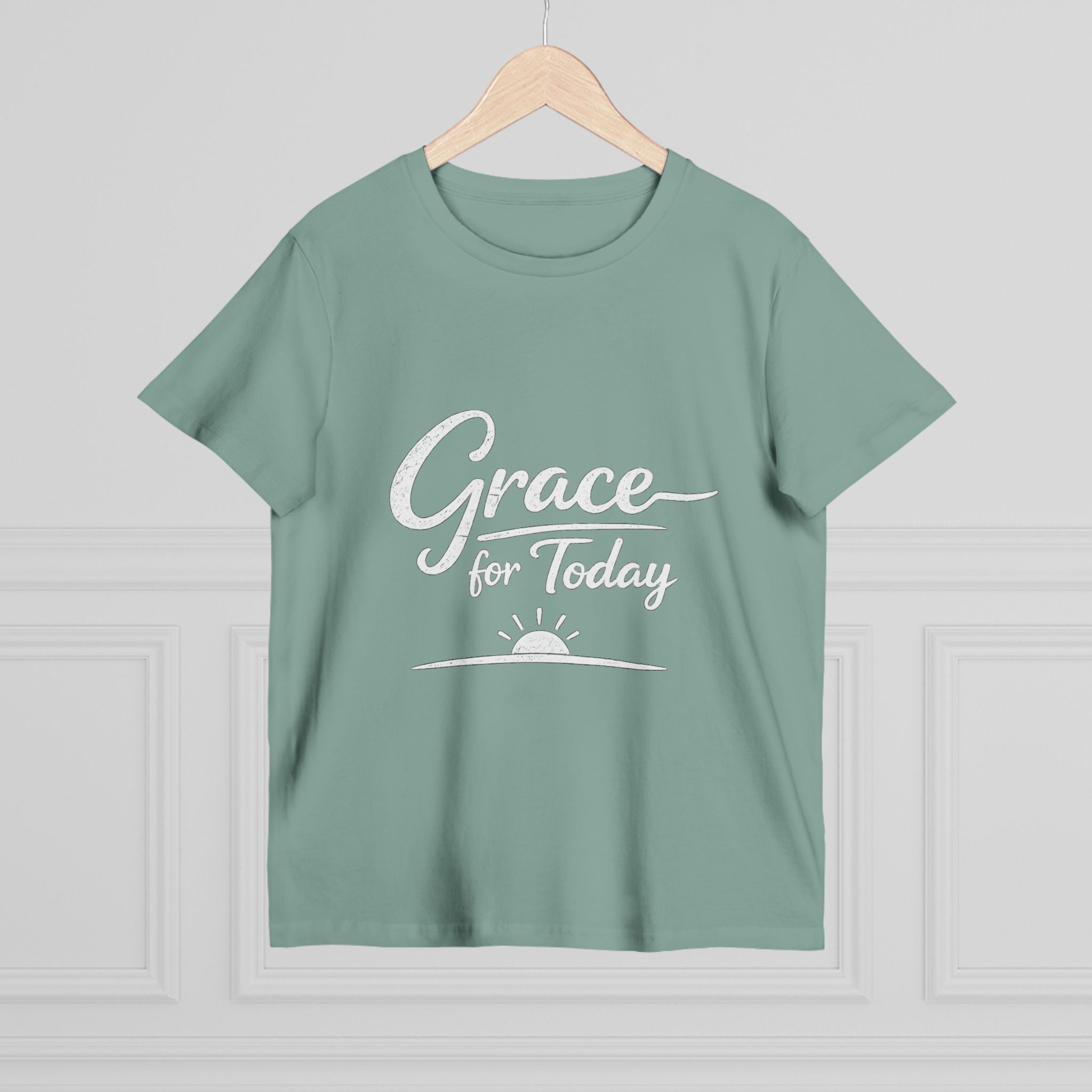 2/23 - Grace for Today Women’s Tee — Inspirational Morning Graphic Shirt
